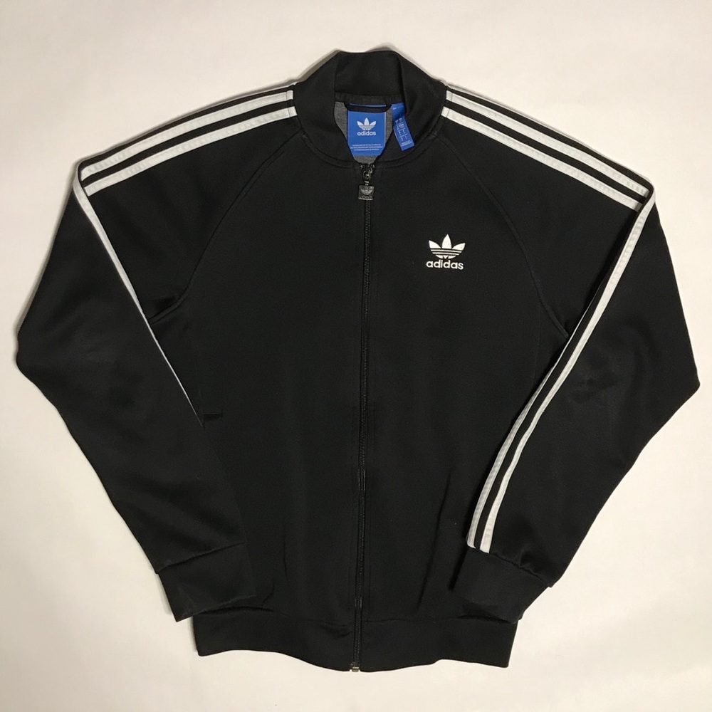 Adidas Track jacket Men’s S Rare Black Longsleeve